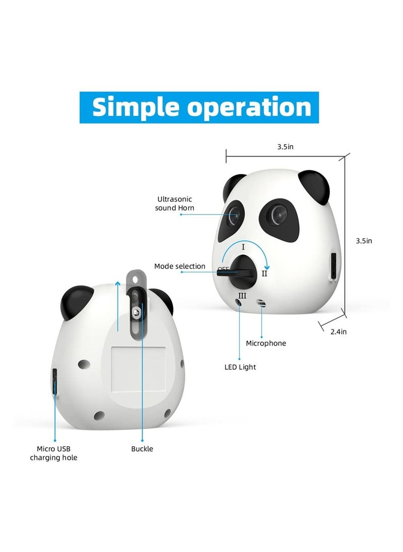 Outdoor Bark Control Device, Upgraded Ultrasonic Anti Barking Device , Stop Dog Barking Deterrent Rechargeable Sonic Bark Deterrents Safe for Small Large Dogs