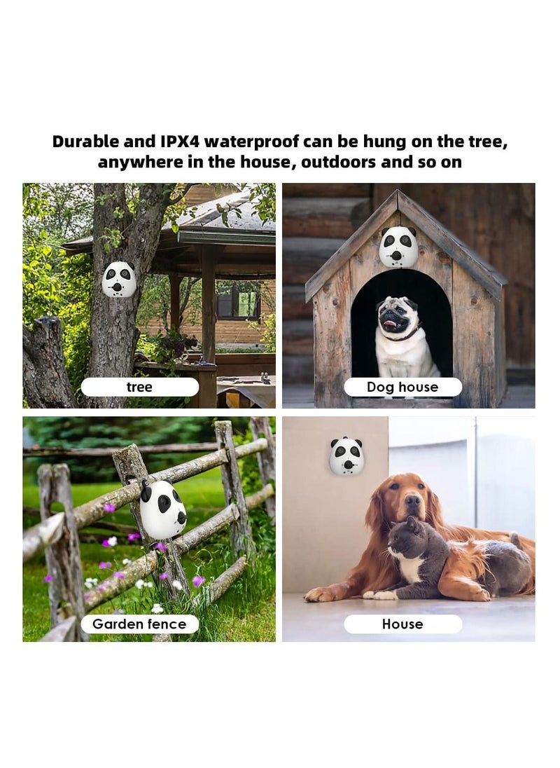 Outdoor Bark Control Device, Upgraded Ultrasonic Anti Barking Device , Stop Dog Barking Deterrent Rechargeable Sonic Bark Deterrents Safe for Small Large Dogs