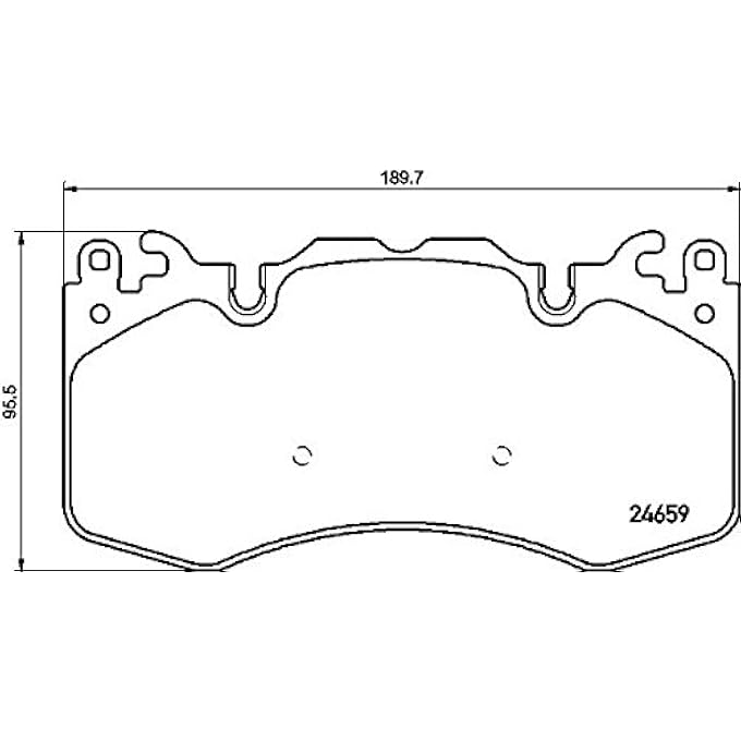 Brembo P44023 Disc Brake Pad Set - Image 2