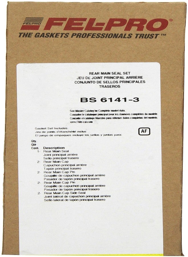 فيل-برو مجموعة مانع تسرب الزيت الخلفي الرئيسي من FEL-PRO BS 6141-3 - Image 2