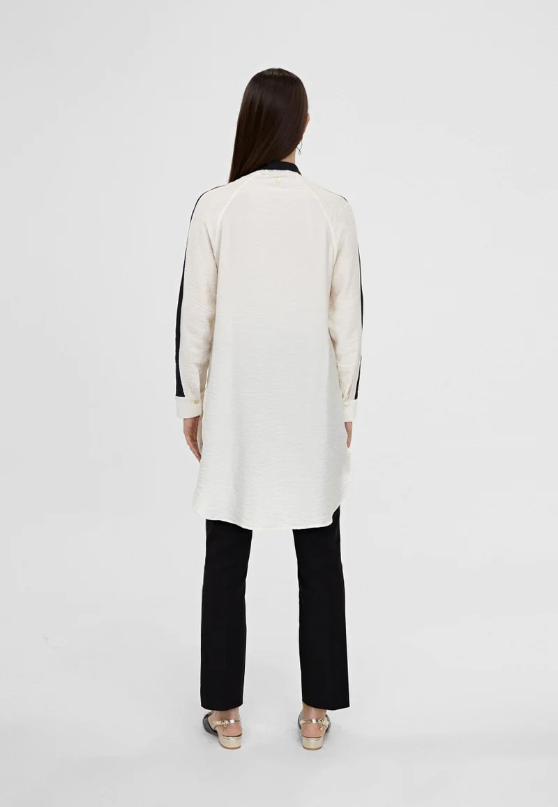 Lola Casademunt Long blouse with sleeve detail