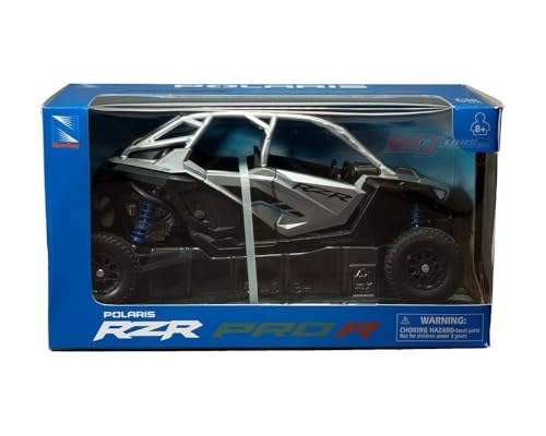 NewRay 118 Scale Toy RZR Pro R4 Matte Heavy Metal - Image 5