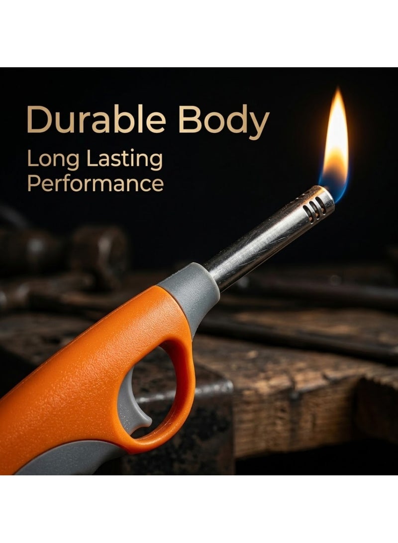 JIHAM Gas Lighter Set Multi Color Kitchen Lighter for Gas Stove Long Handle Gas Igniter Durable Plastic Body Manual Gas Lighter for Cooking BBQ Candle Lighting Household Use - Image 5