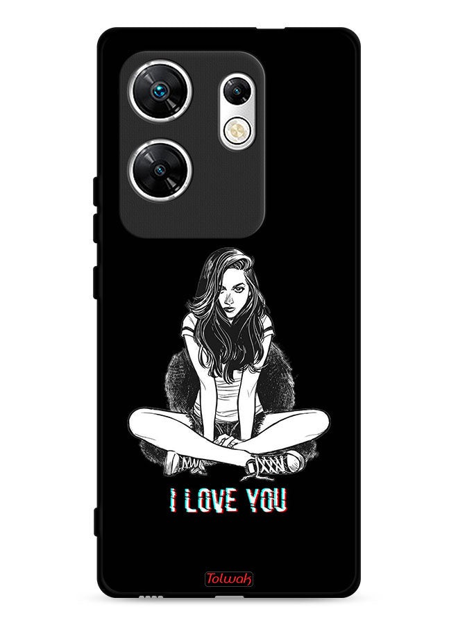 Tolwak Infinix Zero 30 4G Protective Case Cover I Love You Art - Image 1