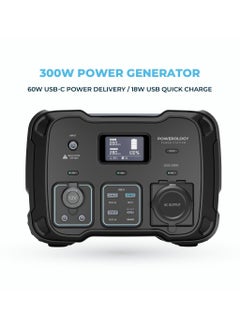 78000mAh Power Generator 300W 60W USB-C Power Delivery/18W USB Quick Charge 220V-240V UK AC, 60W USB-C Power Delivery, 18W USB-A Quick Charge with Over-Load Protection, 500W Max Surge - Black - pzsku/Z176BEBF26AC58F534063Z/45/_/1674033024/61dd8c97-be7b-442a-9934-b3b6c4349df7