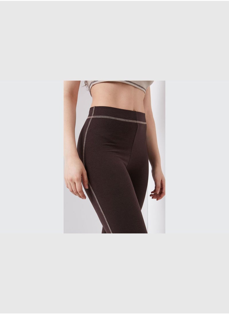 Ardene - Contrast-Seam Leggings - Image 1
