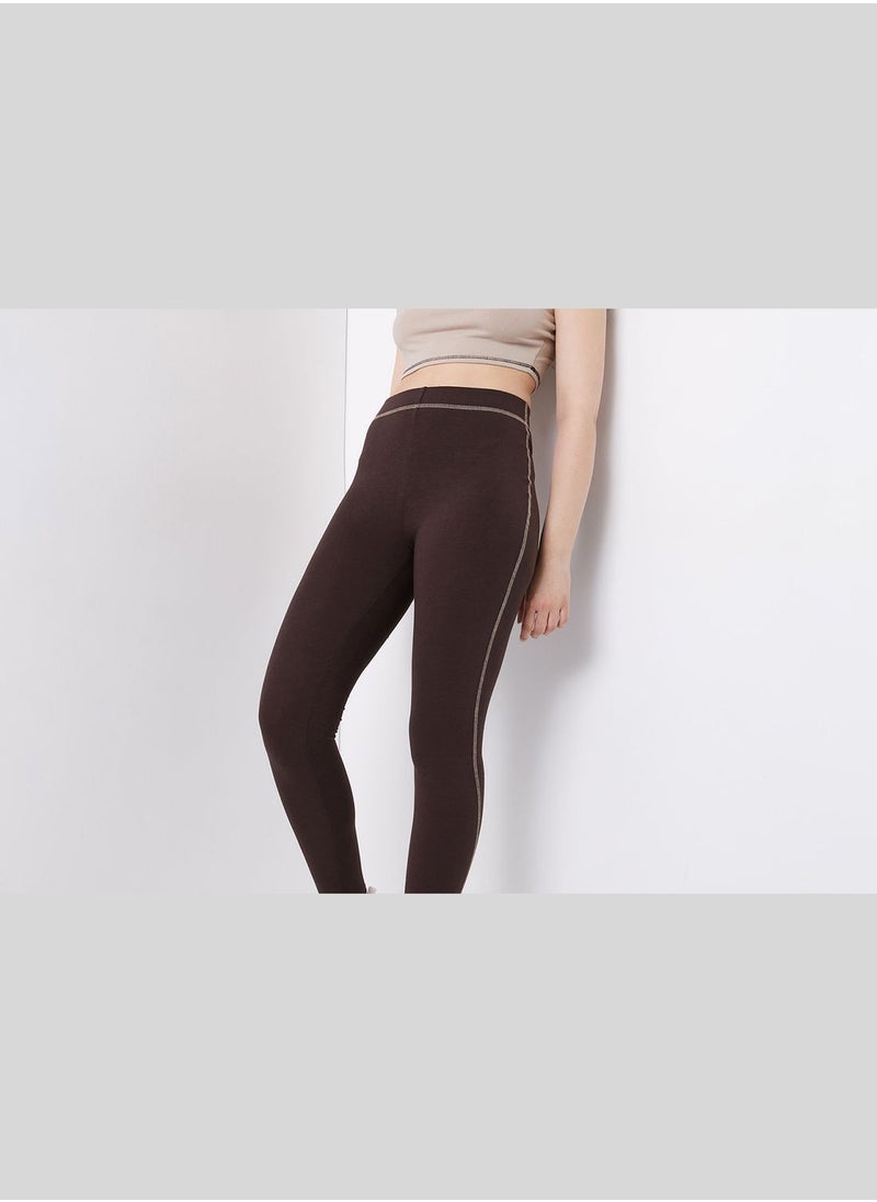 Ardene - Contrast-Seam Leggings - Image 1