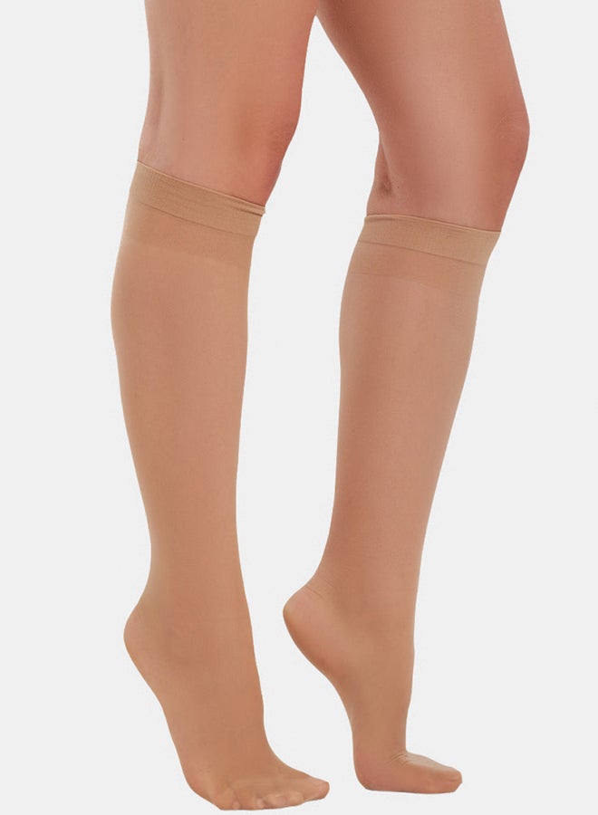 Carina Voile Knee High Socks - Image 2