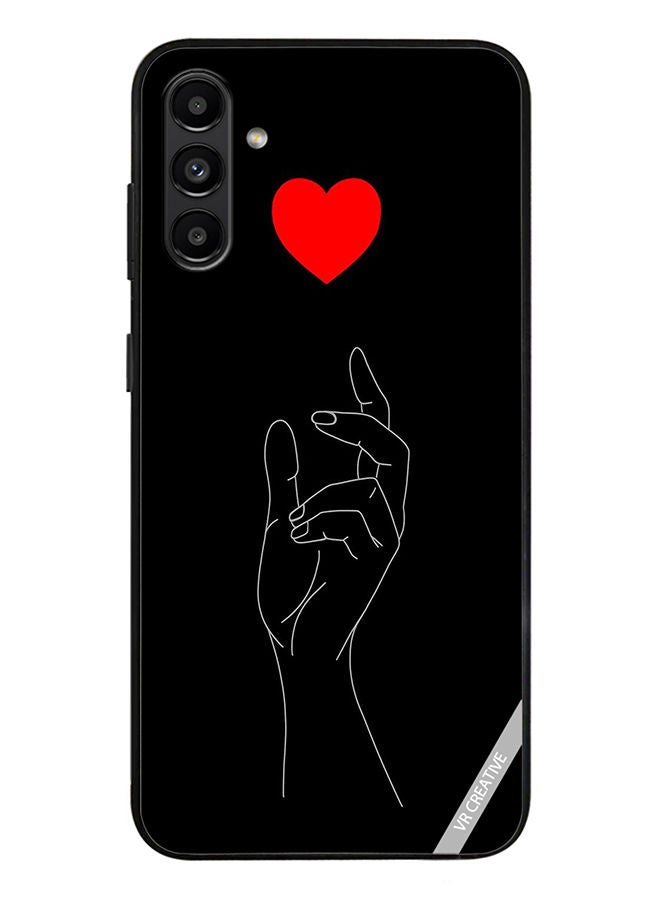 VR CREATIVE Protective Case Cover For Samsung Galaxy A13 5G Hear Amoled Design Multicolour - Image 1