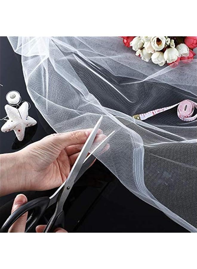 Arabest - Mosquito Netting Garden Insect Mesh Netting Garden Patio Mesh Screen Net Fly Insect Bug Bird Net Barrier for Patio Balcony Porch Gazebo Vegetables Fruits Plant Protection(5.25 x 19.69 ft,White) - Image 1
