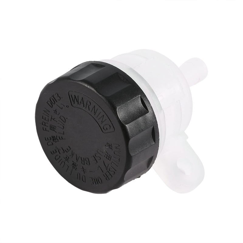 Motorcycle Brake Fluid Reservoir Cup Black ABS For Yamaha SRX600 1986 - Image 2