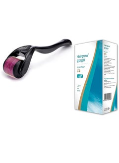 Dar Al Dawa Hair grow 5% Minoxidil 50ml With Derma Roller  - Image 1
