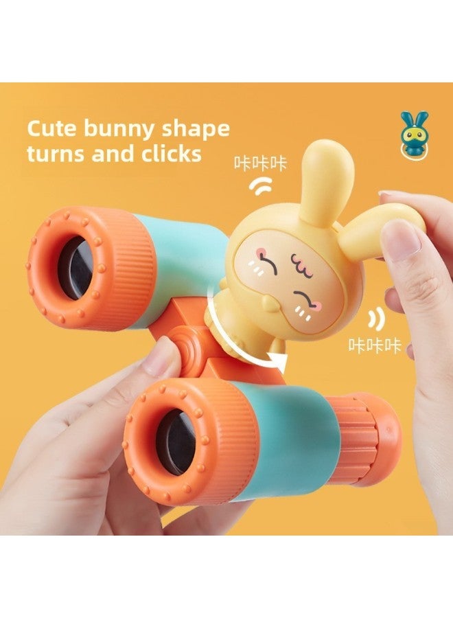 Outdoor Adventure Children's Telescope High-power Mirror Small Portable Binocular Separable Cartoon Whistle 61 Toy-Colors:Telescope-Red [Cartoon Whistle]]  - Image 4