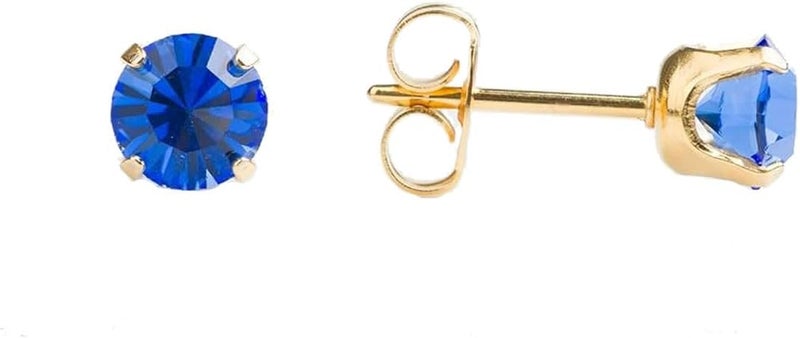 Caflon FASHION GP SAPPHIRE TIFFANY 5MM EARRING