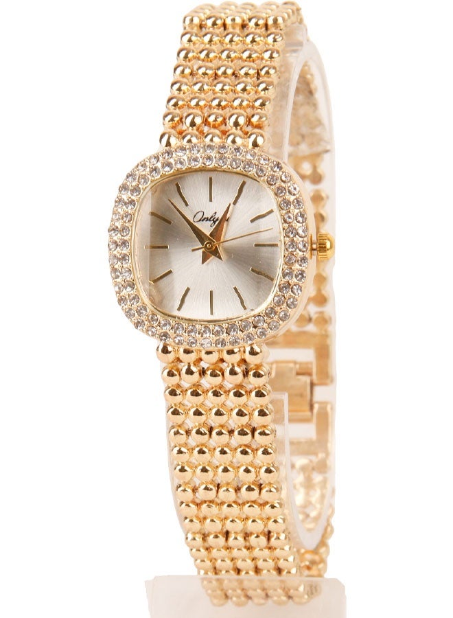 Onlyou Women’s Casual Watch, Silver Dial, Stainless Steel Material - Image 3