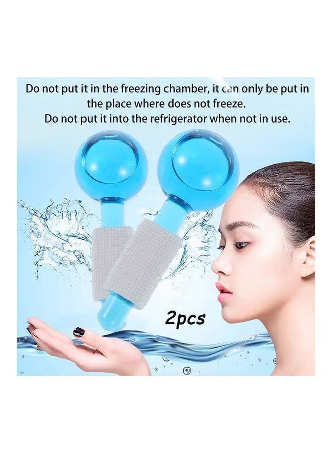 مدلك الوجه بكرة دوارة من الكريستال التجميلي، أداة للعناية بالبشرة - Image 4