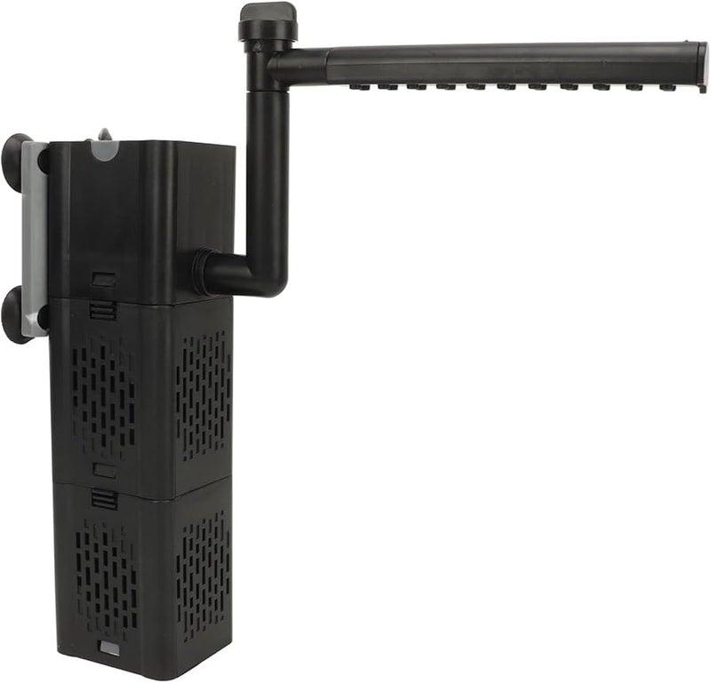 Pssopp Aquarium Internal Filter 3 Modes Adjustable Submersible Pump For 2 30 Gallon Fish Tank US Plug 110V - Image 3