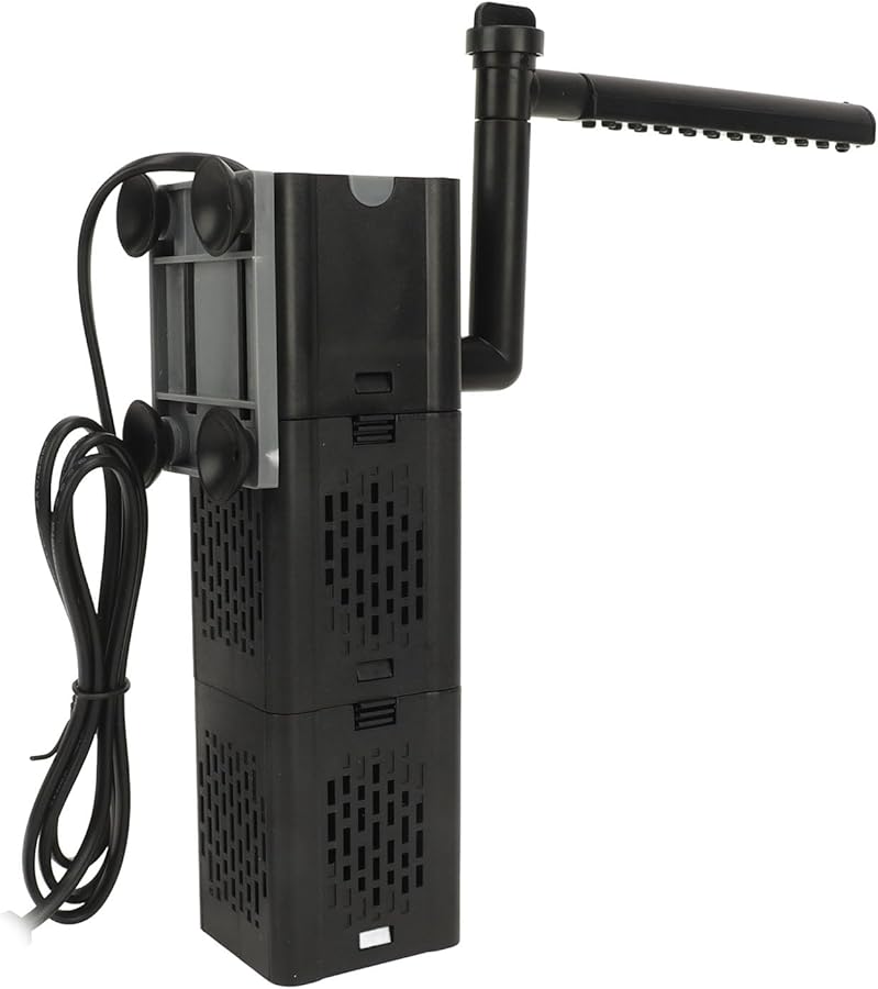 Pssopp Aquarium Internal Filter 3 Modes Adjustable Submersible Pump For 2 30 Gallon Fish Tank US Plug 110V - Image 5