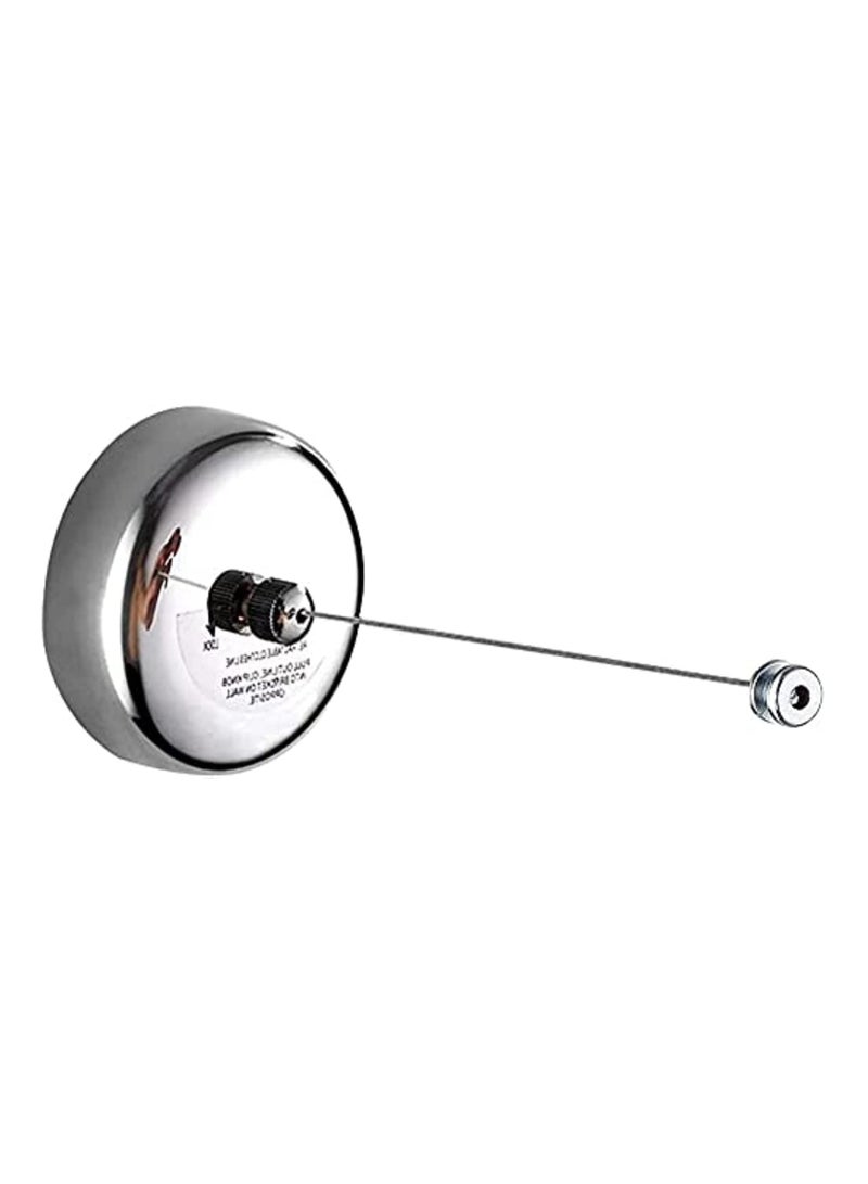 Retractable Clothesline,Indoor Outdoor Wall Mounted Clothes Dryer Rope Clothing Retracting Adjustable Stainless Steel Line, 13.8 Feet - Image 1