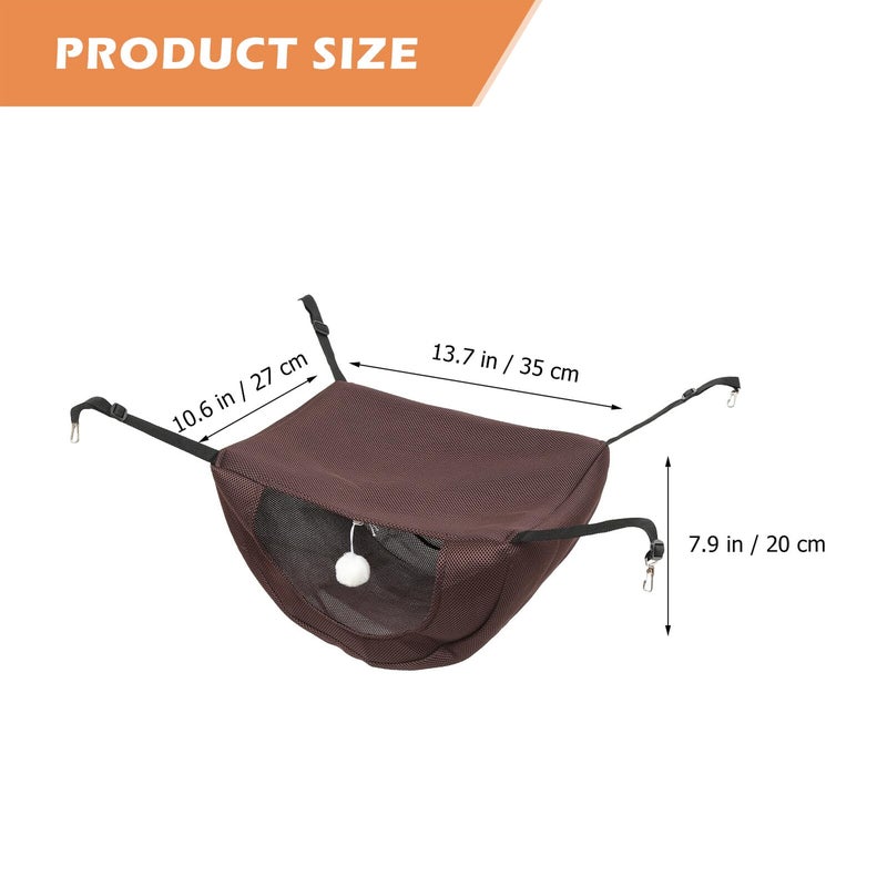 Breathable Mesh Hanging Hammock Bed For Cats Kittens And Small Pets - Image 3