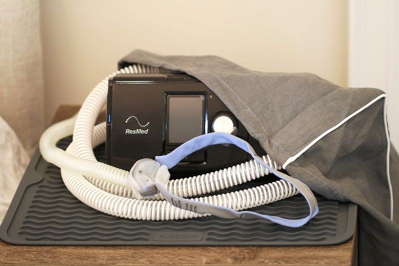 PURDOUX Dust Cover and Protector Mat - Dust Shield and Non-Slip Surface for CPAP Machine - Image 1