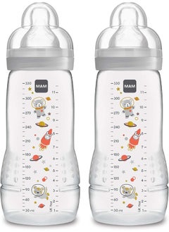 MAM MAM Easy Active Baby Bottle, Easy Switch Between Breast and Bottle, Easy to Clean, 4+ Months, Unisex  - Image 1
