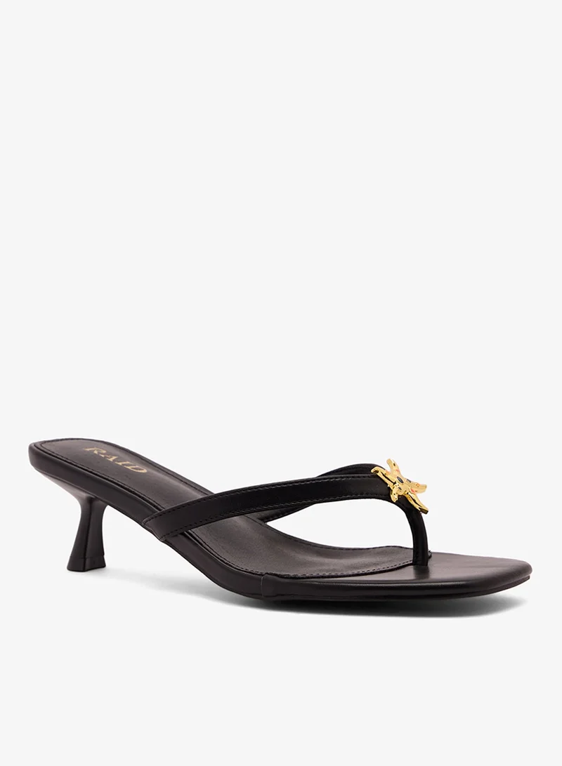 RAID  Starfish Trim Heeled Thong Sandals for Women | Best Price UAE