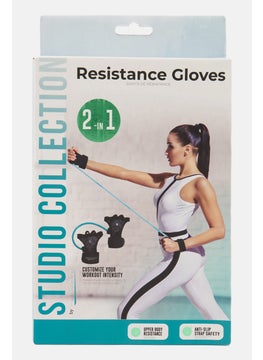 Formfit Women 2 In 1 Resistance Gloves, Black  - Image 1