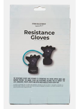 Formfit Women 2 In 1 Resistance Gloves, Black  - Image 2