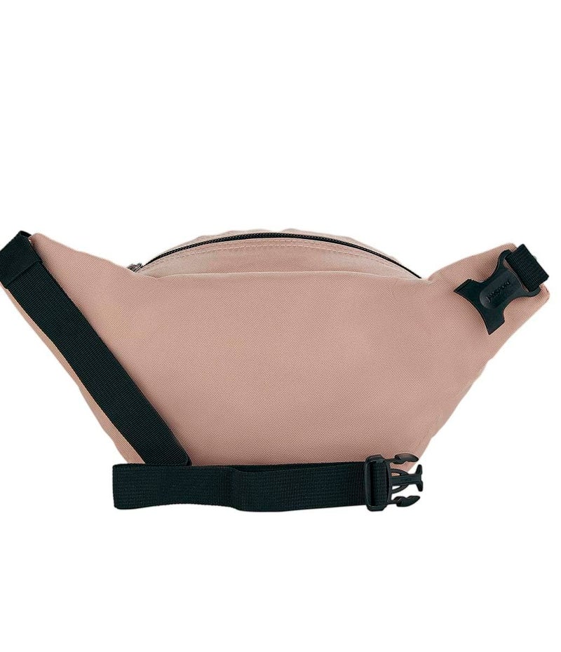 JanSport Fifth Avenue Fanny Pack Crossbody Bags for Women, Men - Stylish, Durable Waist Bag with Adjustable Belt, Main Zippered Pocket, Quick Stash Pocket, Travel Essentials, Misty Rose - Image 2
