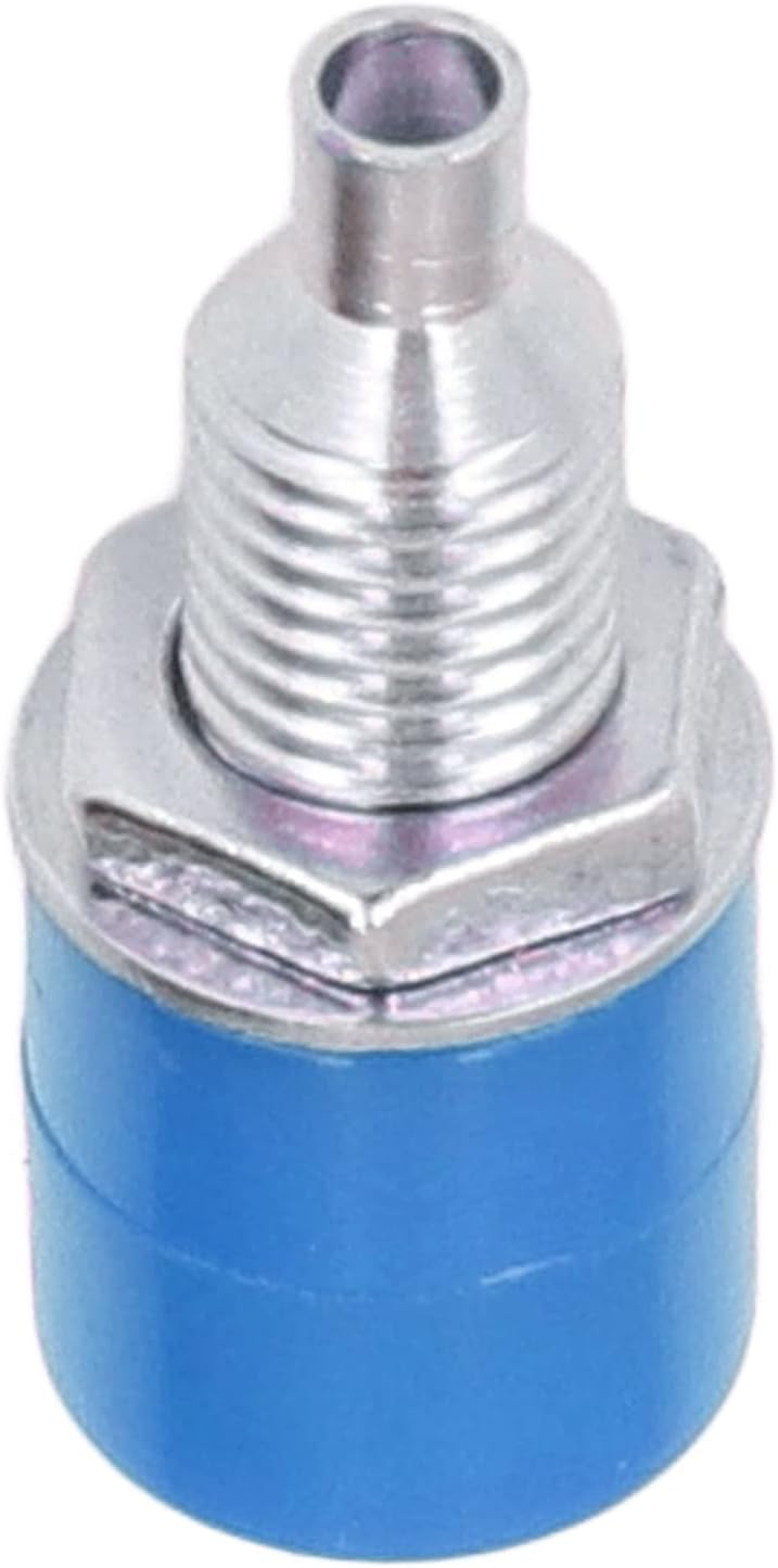 100Pcs 4mm Banana Socket, Plated Brass Electrical Connection Accessories with ABS Insulation, Removable Design for Electronic Equipment, Power Regulators, Solar Cells and (Blue) - Image 2