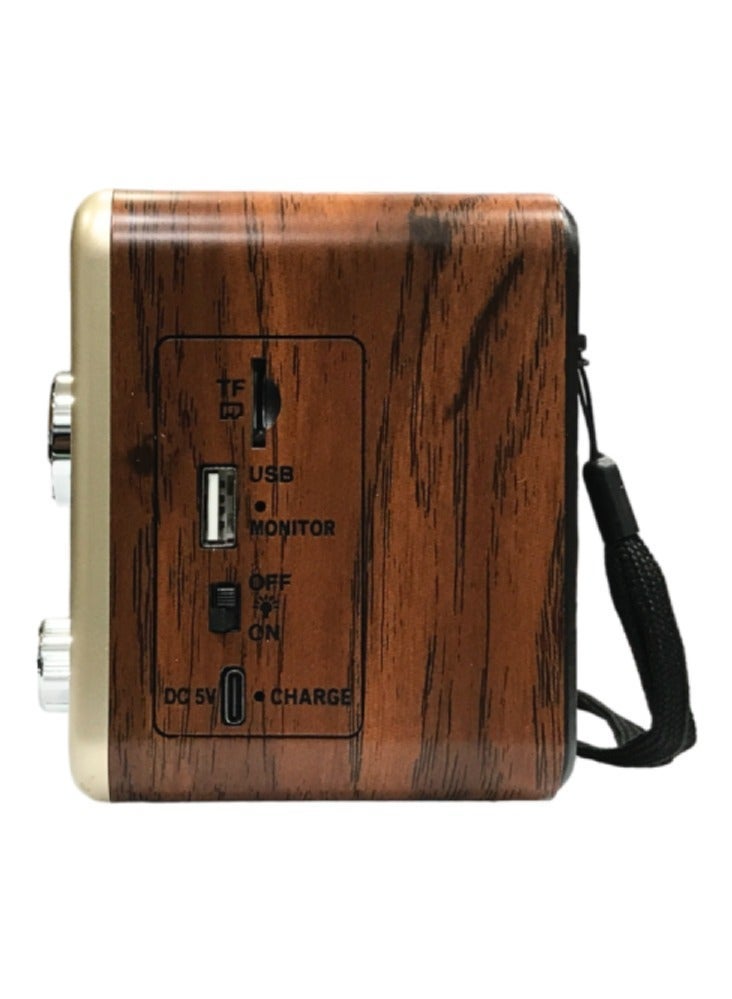 راديو KTF - 2019 مع بطارية قابلة لإعادة الشحن و مصباح إضاءة ، يدعم USB/TF AM/FM/SW. - Image 2