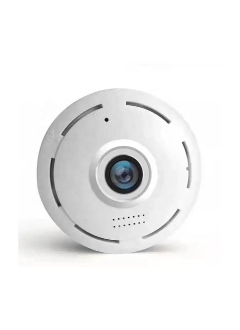 360° Panoramic Fisheye WiFi Security Camera with Motion Detection, Two-Way Audio & Night Vision – Smart IP CCTV for Home, Shop & Office