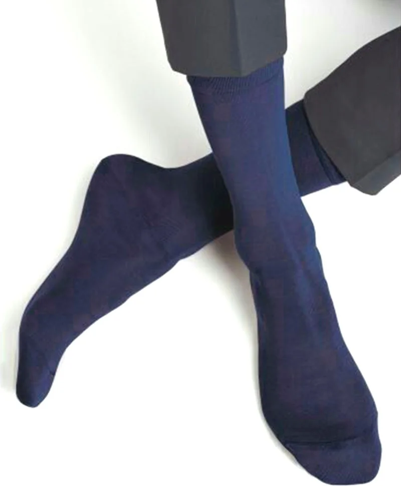اسينتي Men's Socks Bamboo Scented Seamless Classic Socket Socks Thin Long