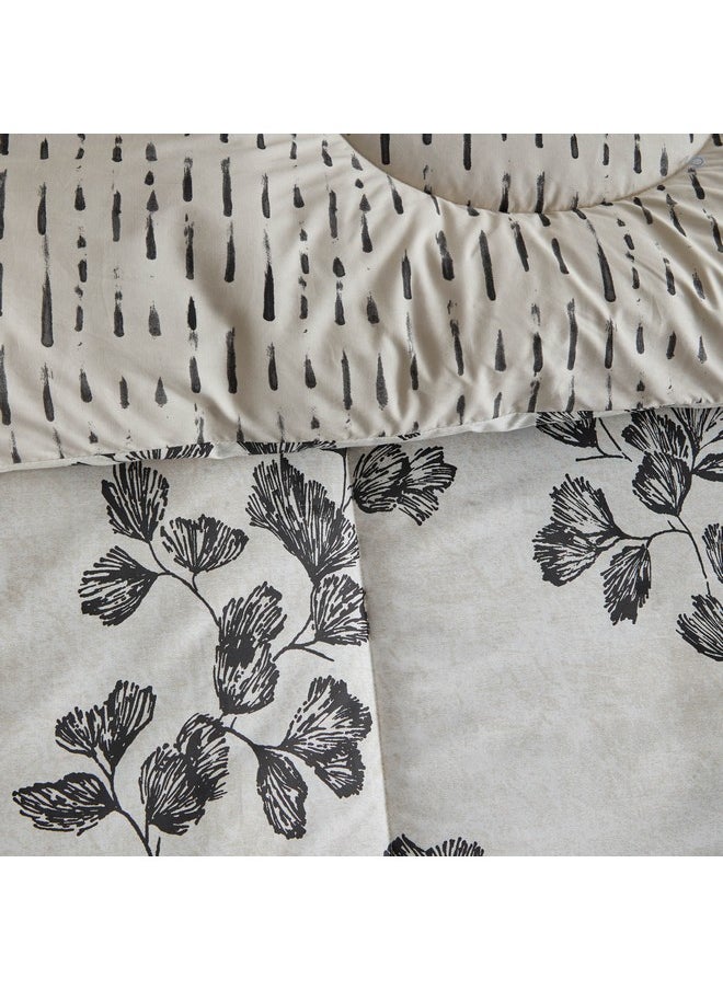 Home Box Luxot 3-Piece Monoleaf Printed Cotton Twin Comforter Set 160 x 220 cm  - Image 5