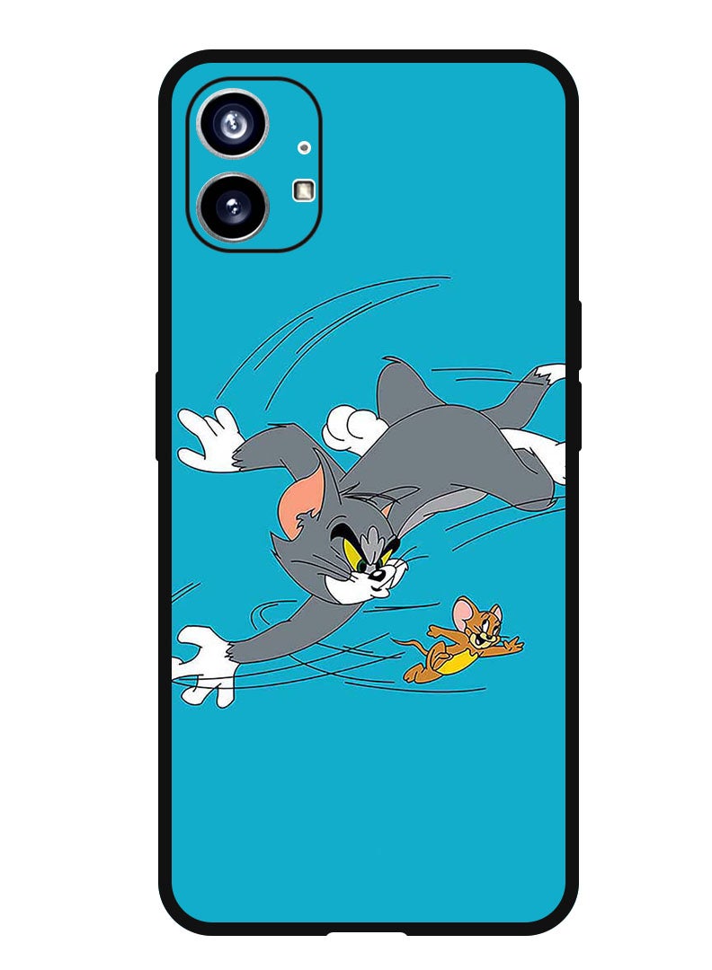 Theodor Protective Case Anti Scratch Shock Proof Bumper Cover For Nothing Phone 1 Tom And Jerry - Image 1
