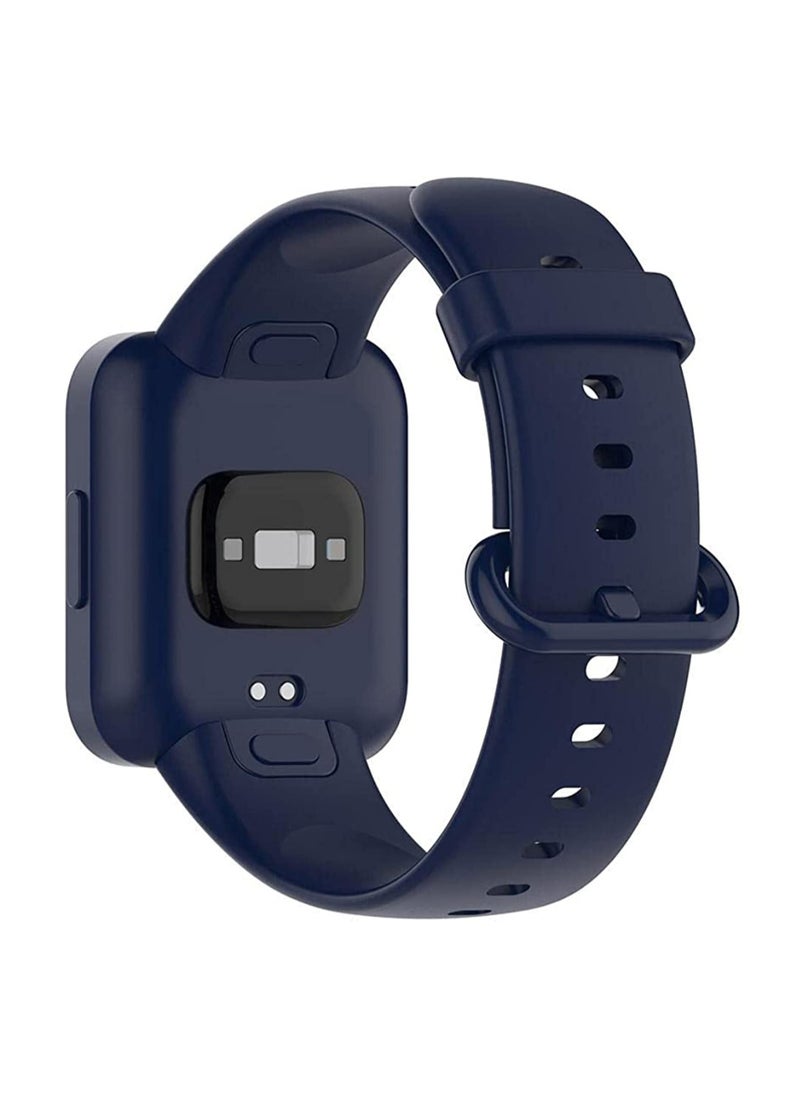 Generic - Straps Compatible with Redmi Watch 2 Lite Watch Xiaomi Mi Watch 2 Lite Soft Silicone Band for Men, Women,Blue - Image 1