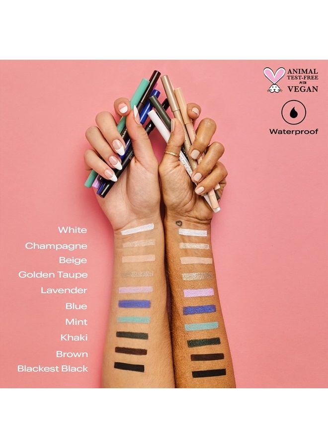 Annabelle Waterline Matte Kohl Eyeliner, Blackest Black, Crayon - Image 5