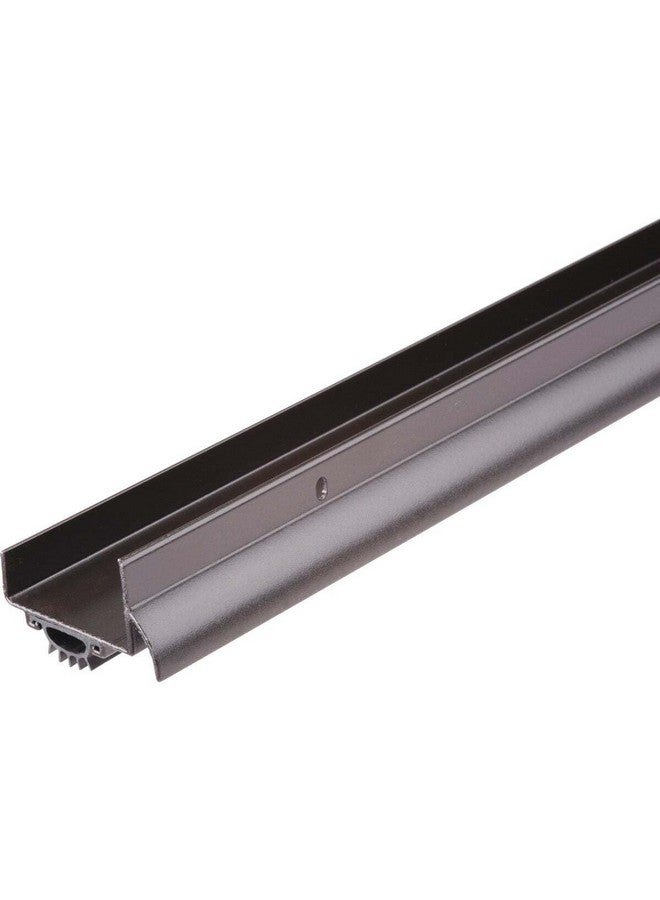 M-D Building Products 69554 36 in. Bronze Aluminum U-Shape Commercial Screw-on Under Door Seal - Image 4