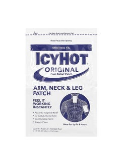 Icy Hot Icy Hot, Original Pain Relief Patch, 5 Patches  - Image 3