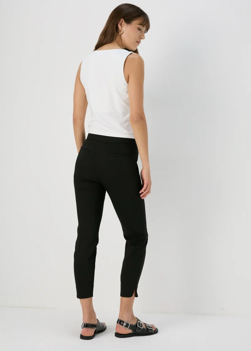 Matalan Et Vous Black Capri Trousers