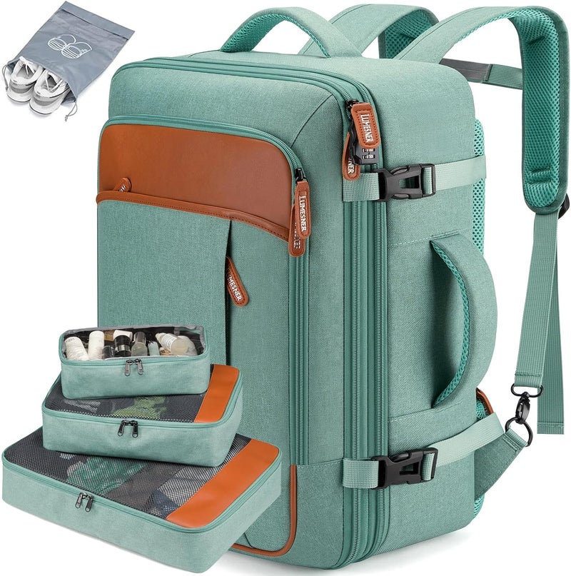 Lumesner Unisex Lumesner Travel Bussiness Laptop Backpack Carry on backpack,Travel backpack - Image 1