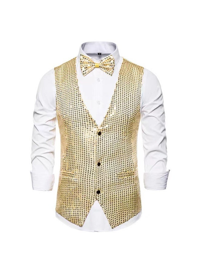 Shougu New Fashionable Casual Men's Suit Vest  - Image 1