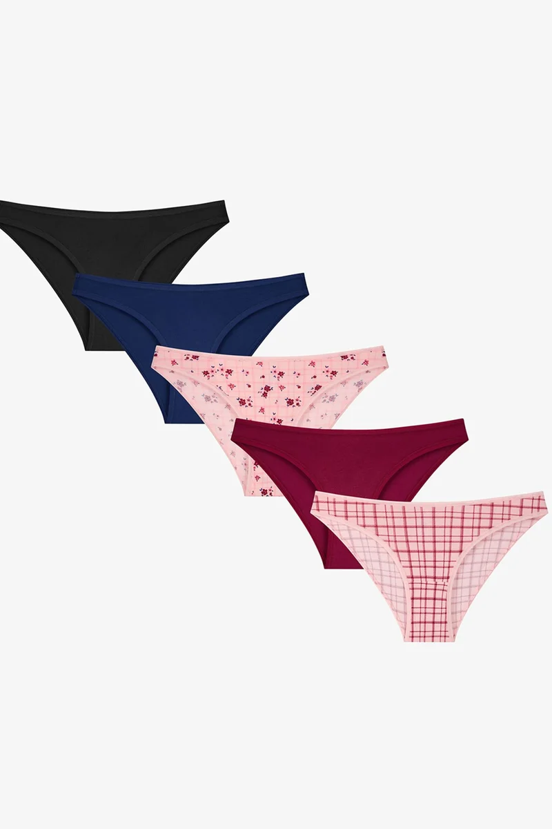 بنتي PENTI Daisy Check Plaid Briefs