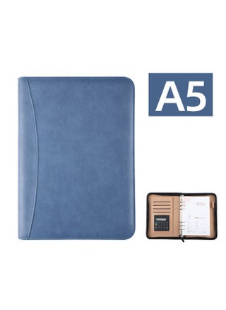 Binder Folder Meeting Folder Portfolio Organizer With Calculator Notepad Pen File Bag A5 Size - pzsku/Z176EAC53AC661215E591Z/45/1741847260/f1a99b59-bb21-46b1-a092-27d4cbd9502a