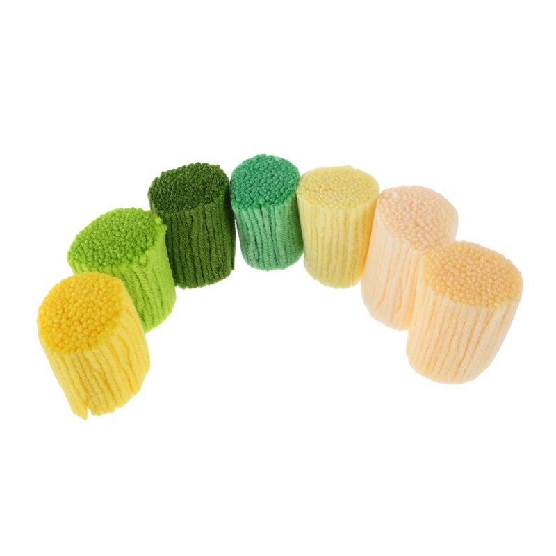 7 Pcs Precut Yarn For Latch Hook Rug Making DIY Craft Kit For Adults And Beginners - Image 2
