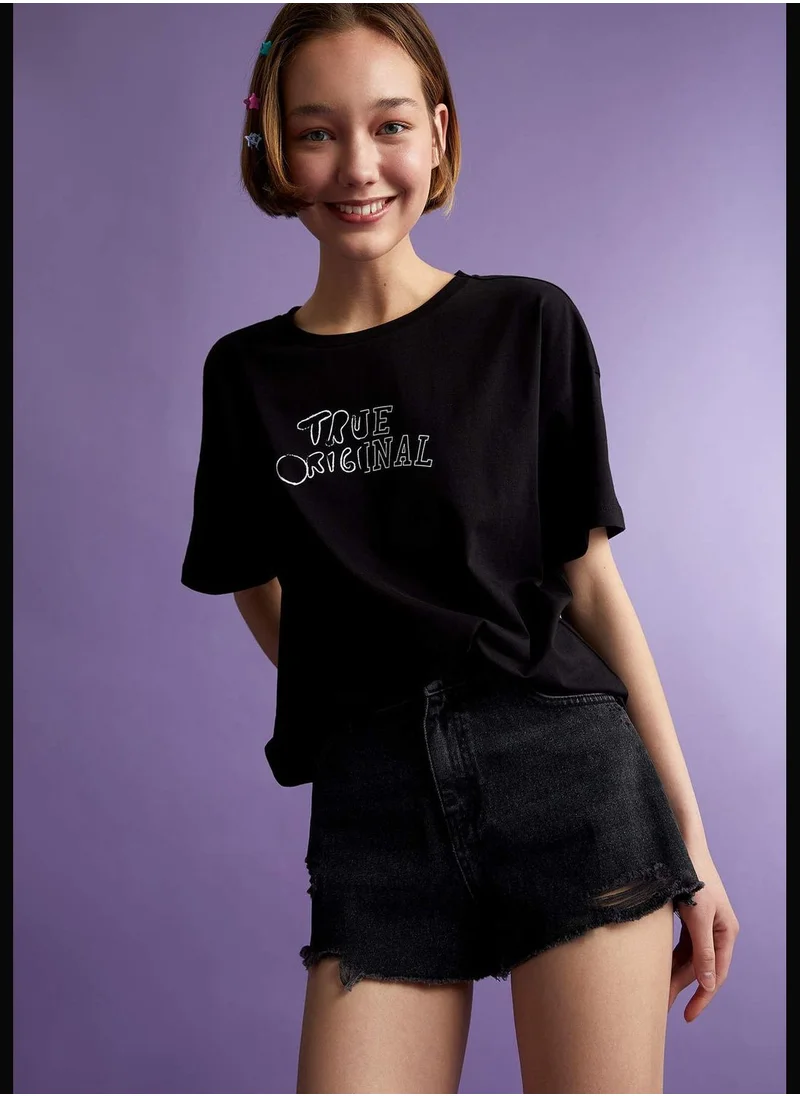 ديفاكتو Relaxed Fit 'Mickey Mouse' T-Shirt
