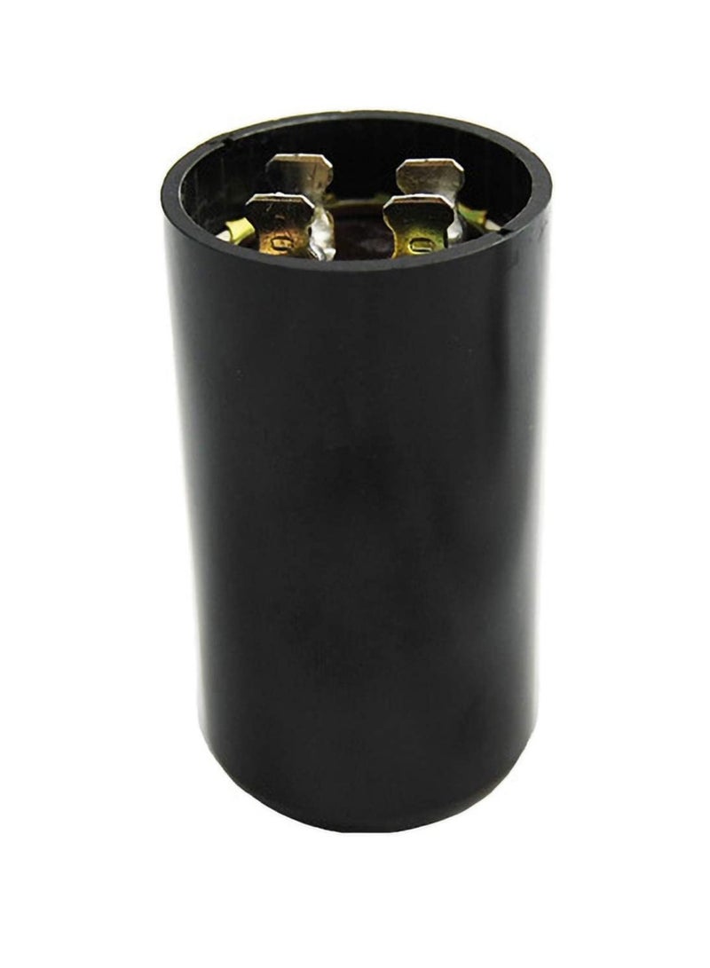 Beauenty High Quality 2 Pin Cylinder Shaped Motor Starting Capacitor Black (233-280 MFD (233-280µF)) - Image 2