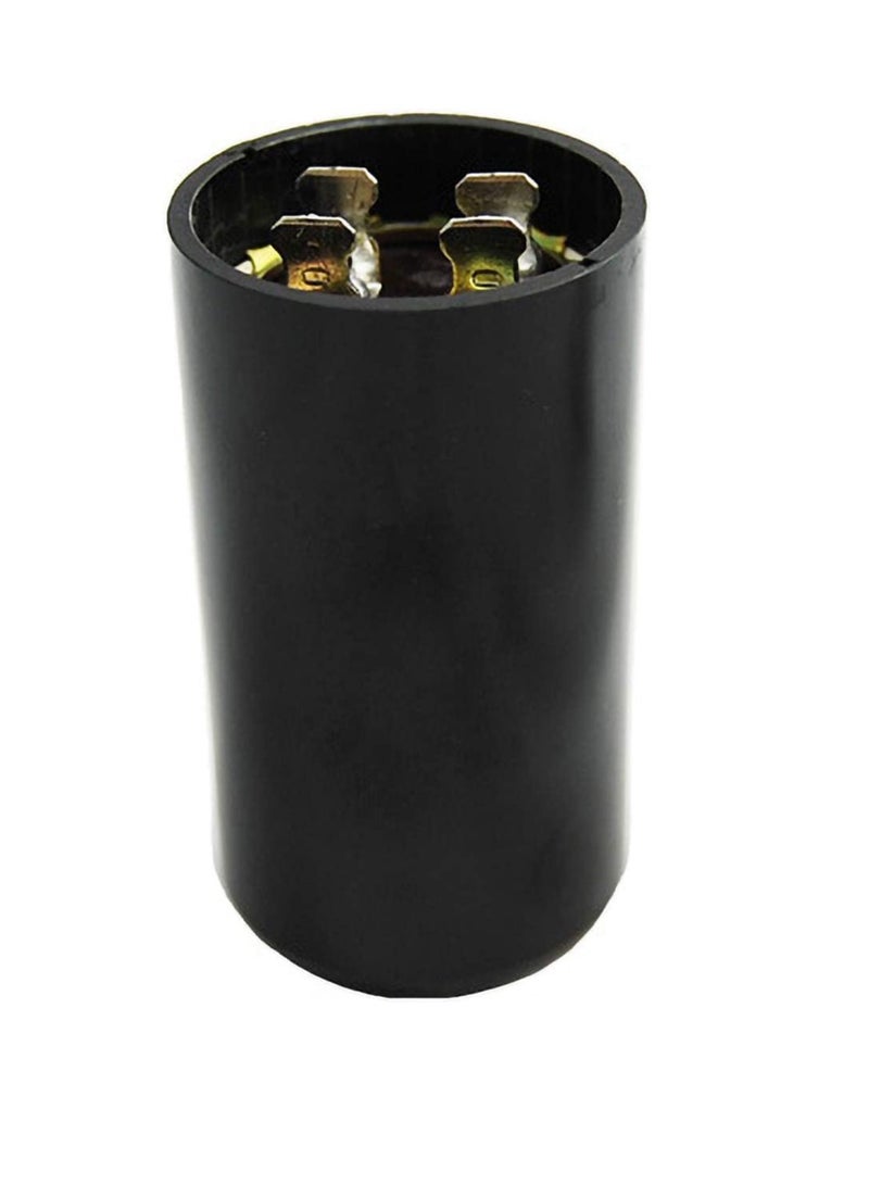 Beauenty High Quality 2 Pin Cylinder Shaped Motor Starting Capacitor Black (233-280 MFD (233-280µF)) - Image 3