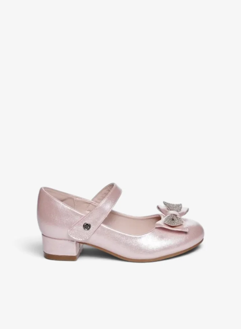 Embellished Block Heel Shoes